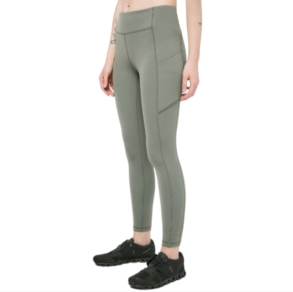 Lululemon Speed Up 7/8 Tight Grey Sage Women's 2